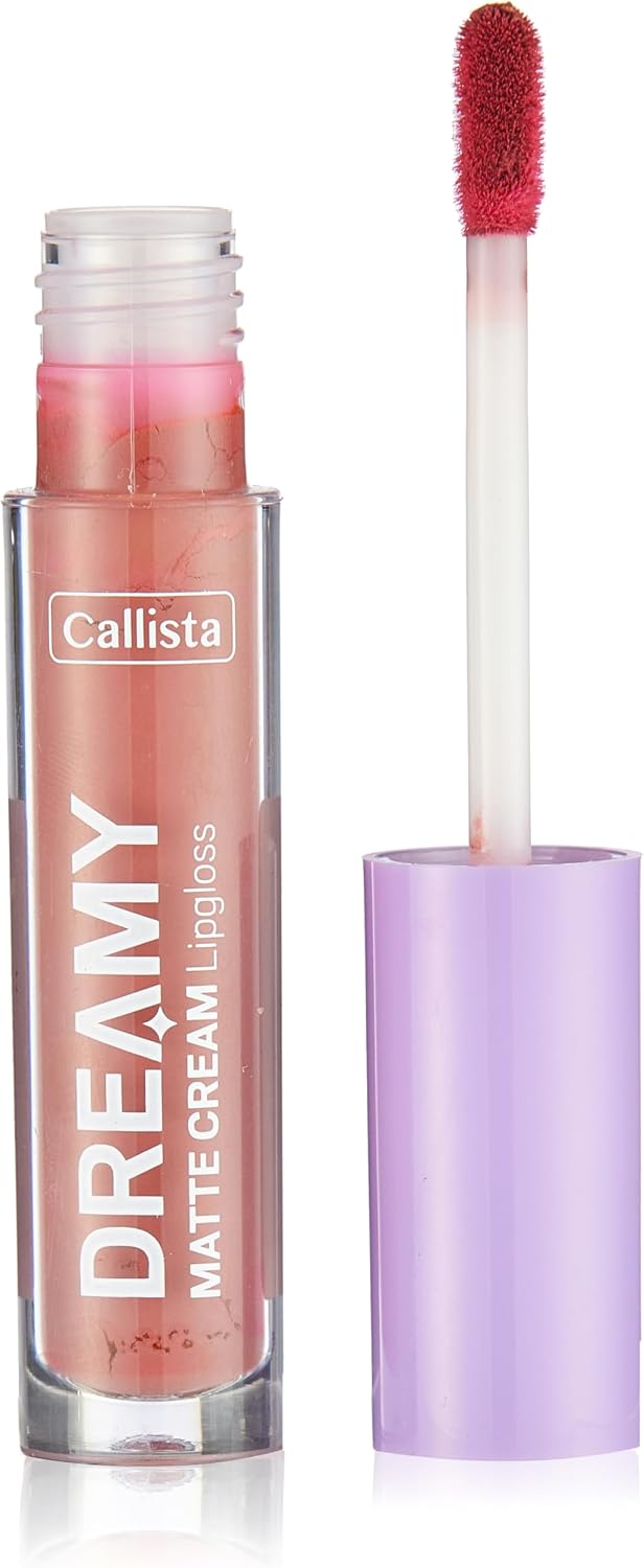 Dreamy Matte Cream Mat Görünümlü Lipgloss 208 Front Row, Kahverengi
