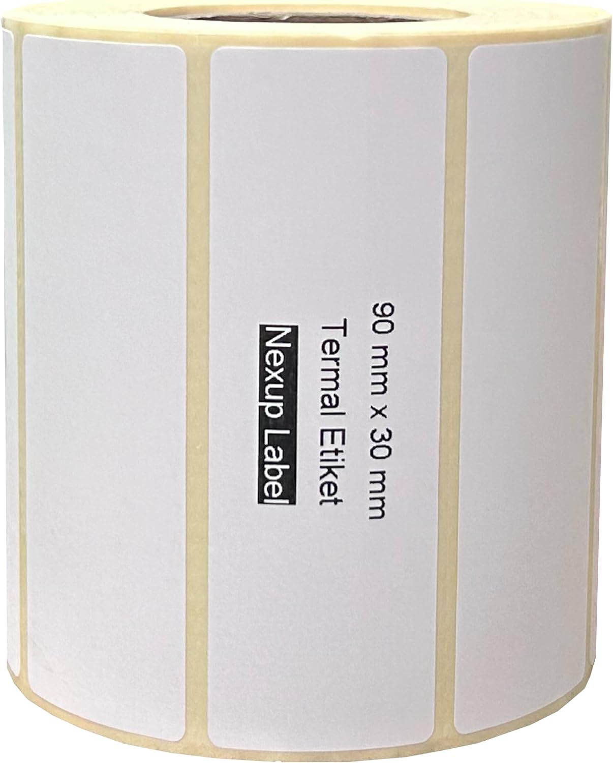 90x30 mm Termal Etiket, Barkod/Adres/Kargo Termal Etiketleri, Zebra ve Diğer Yazıcılarla Uyumlu