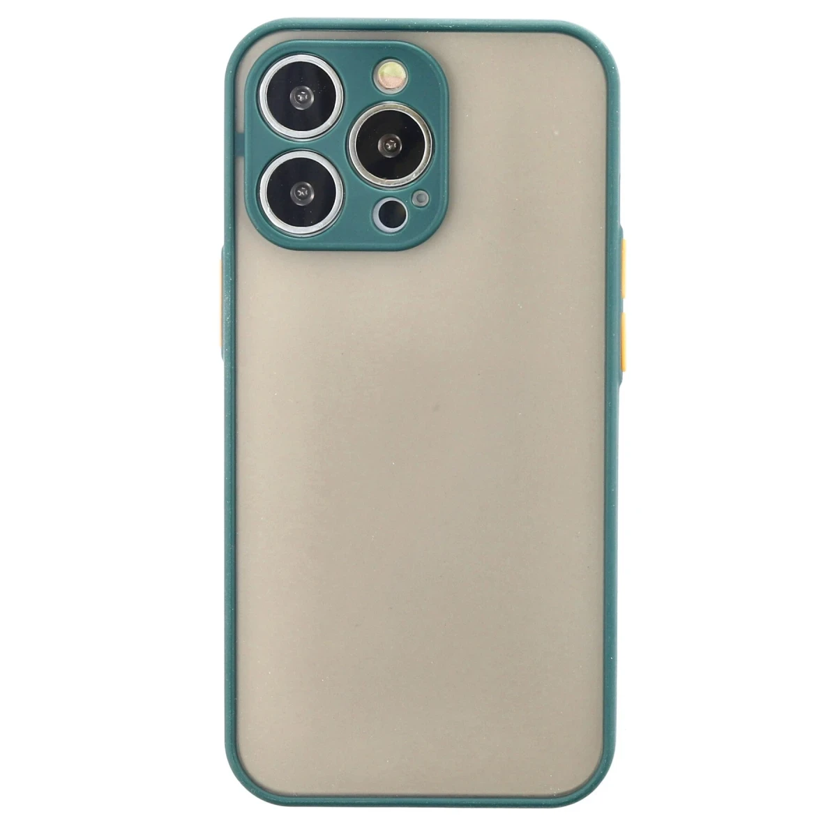 Apple iPhone 14 Pro Max Kılıf Montreal Silikon Kapak - Yeşil