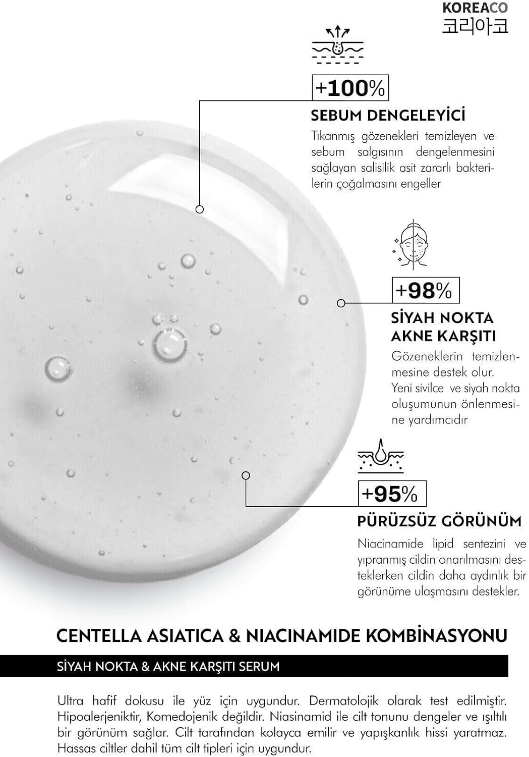 Anti-Blackheads Acne Ampoule Siyah Nokta ve Akne Ampulü