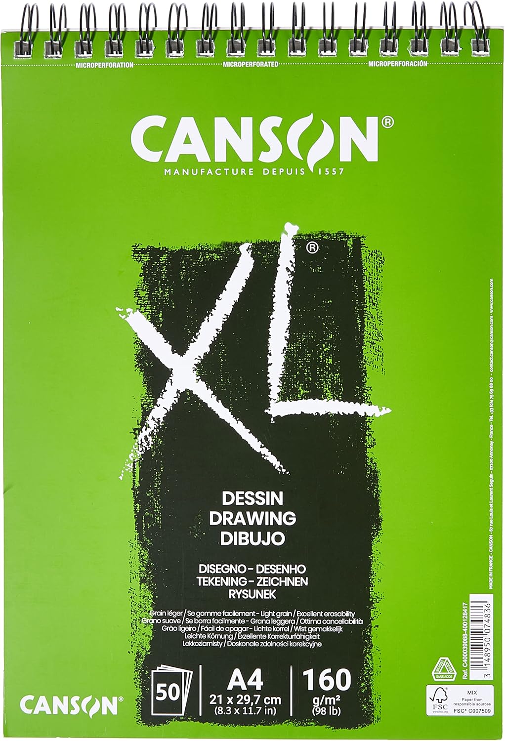 Spp Canxl Draw 50S A4 160G Çizim Bloğu