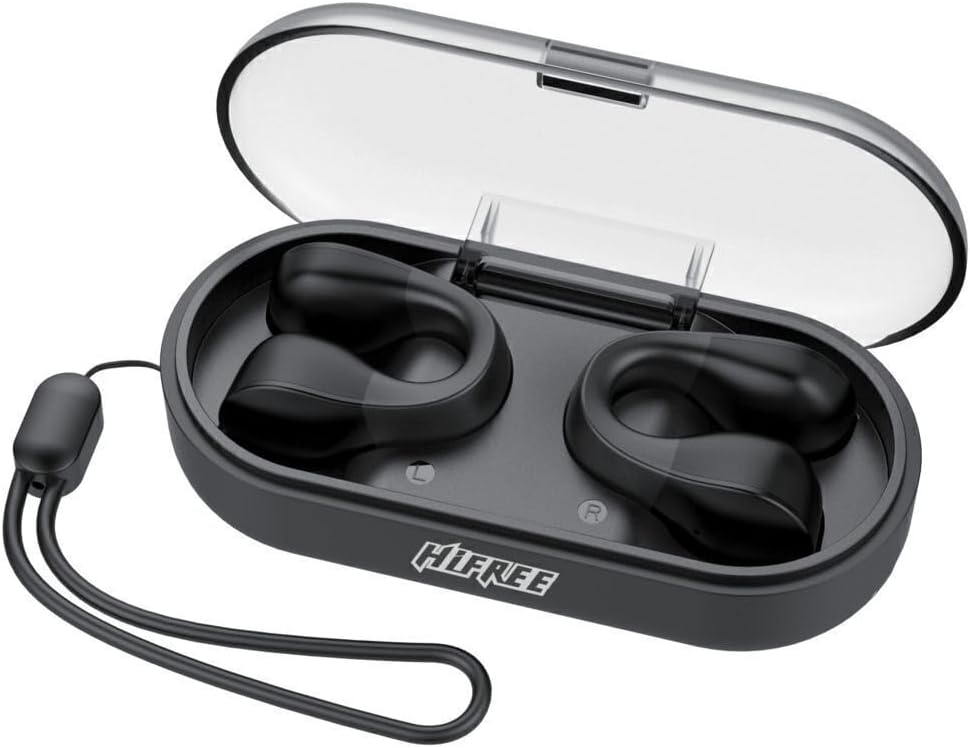 T1 Clip-on Ows Bluetooth Kulaklık, Siyah