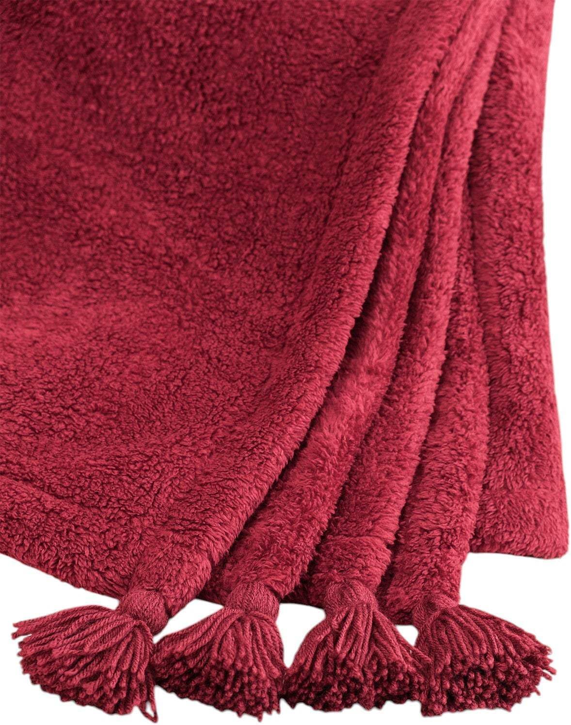 Puffy Wellsoft Battaniye 160x200 Bordo