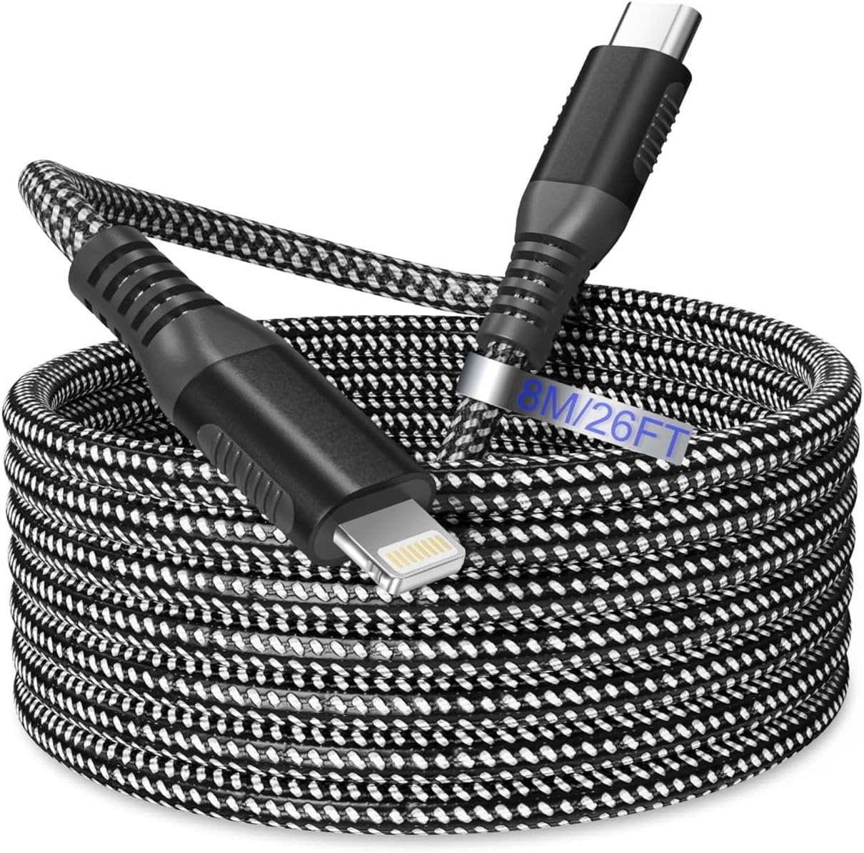 PD Lightning Ultra Hızlı Şarj Kablosu - Örgülü Kırılmaz Kablo