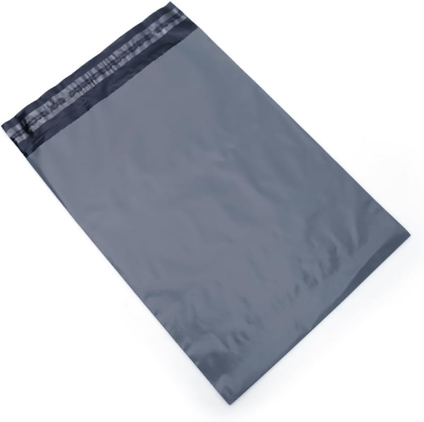 Cepsiz Kargo Poşeti | 32 x 41+4 cm | 100 Adet | Siyah