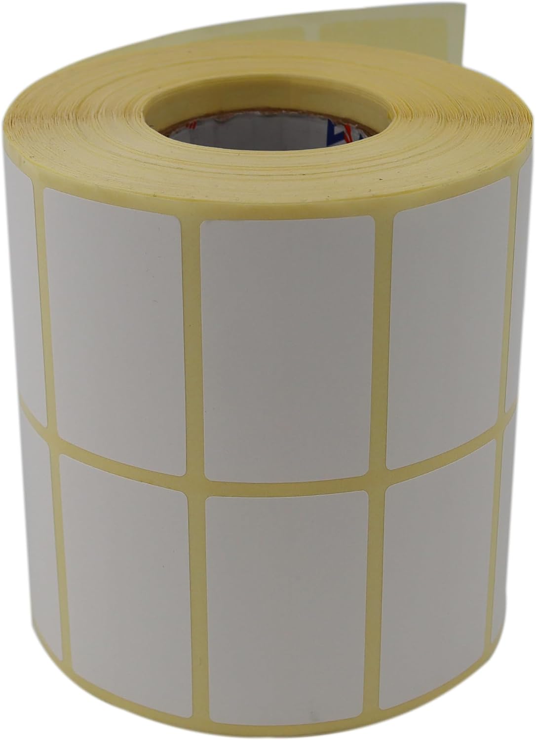 Eko Termal Rulo Etiket, 50mm x 30mm 3000 Adet Yan Yana 2li Sarılmış Rulolar 40mm Kuka Çapı Barkod yazıcılar ile uyumludur, Ribon kullanmadan yazdırılabilir., Beyaz