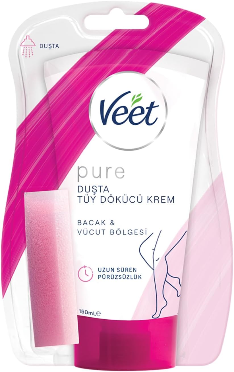 Pure Duşta Tüy Dökücü Krem 150 ML, Tüy Dökücü, Kadın