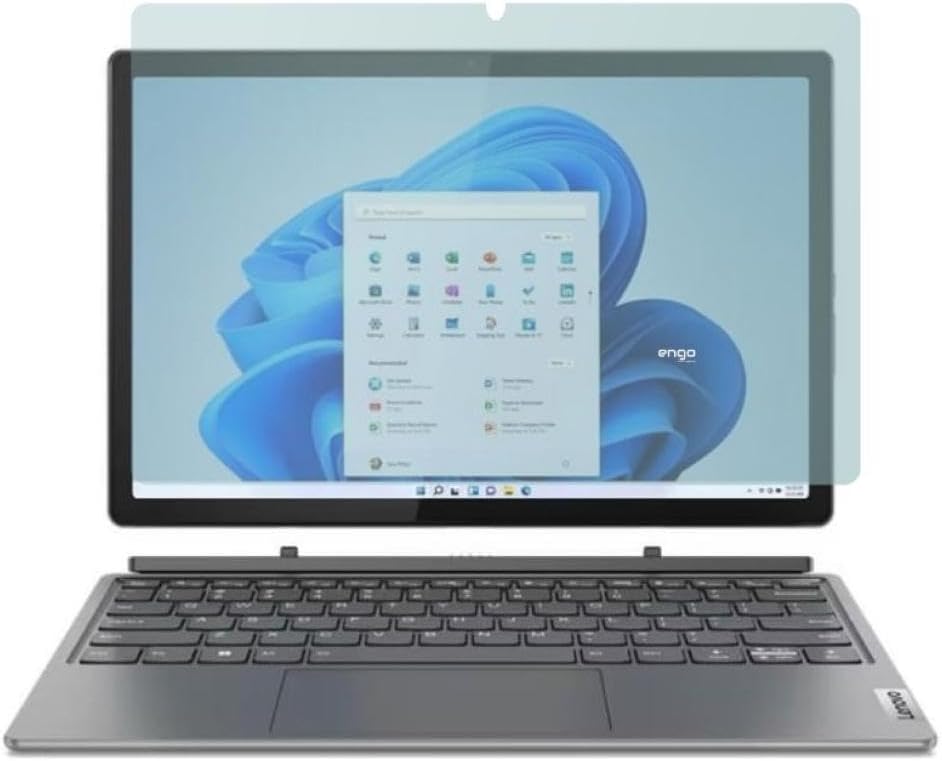 Lenovo Ideapad Duet 5 12iau7 12.4 İnç İle Uyumlu Ekran Koruyucu Notebook, 9h Temperli Kırılmaz Esnek Nano Cam, Çizilmeye Ve Darbeye Dayanıklı Laptop Koruma, Hd Şeffaf