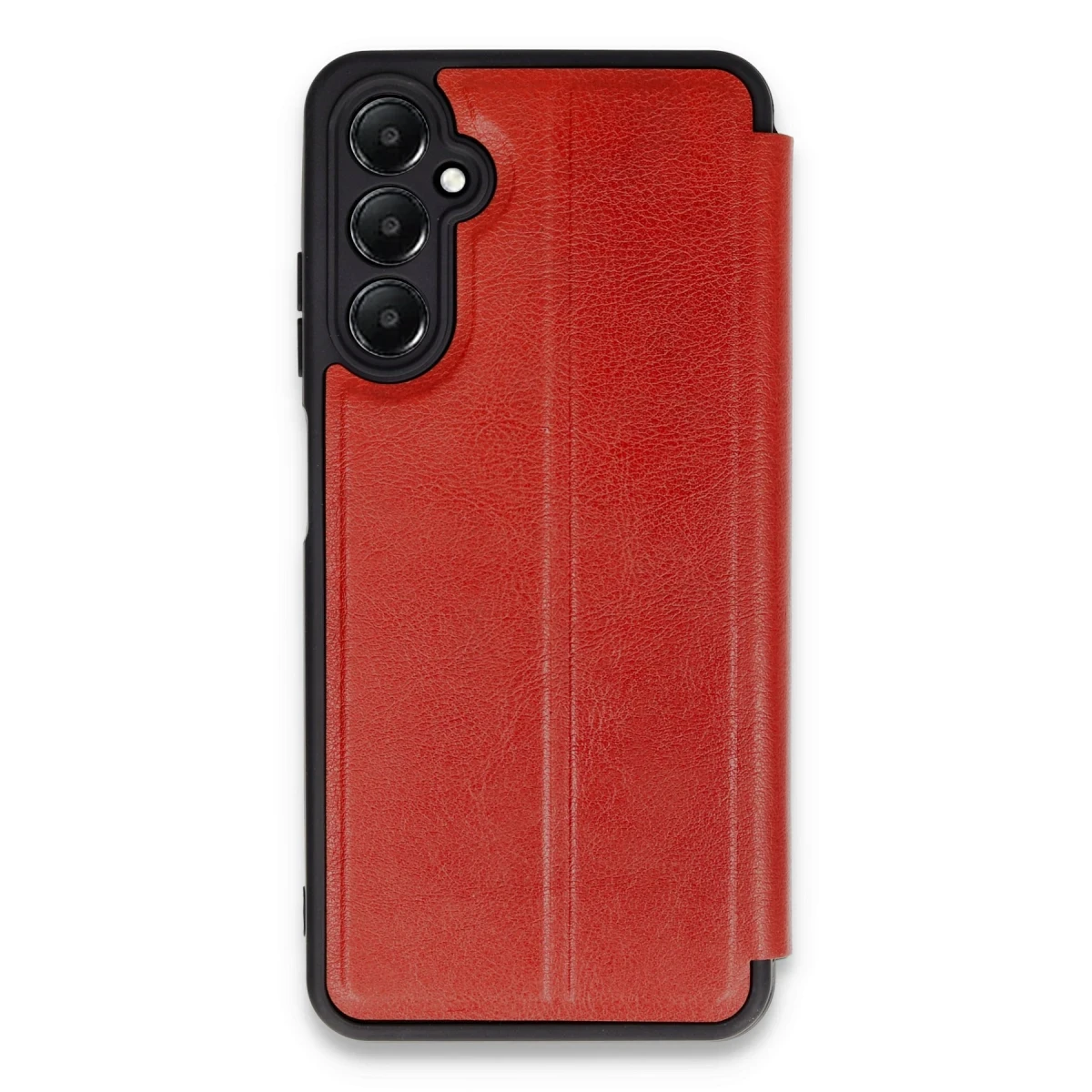 Samsung Galaxy A25 5G Kılıf Flip Cover - Kırmızı