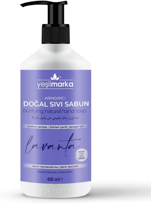 Doğal Sıvı Sabun - Lavanta 400 ml