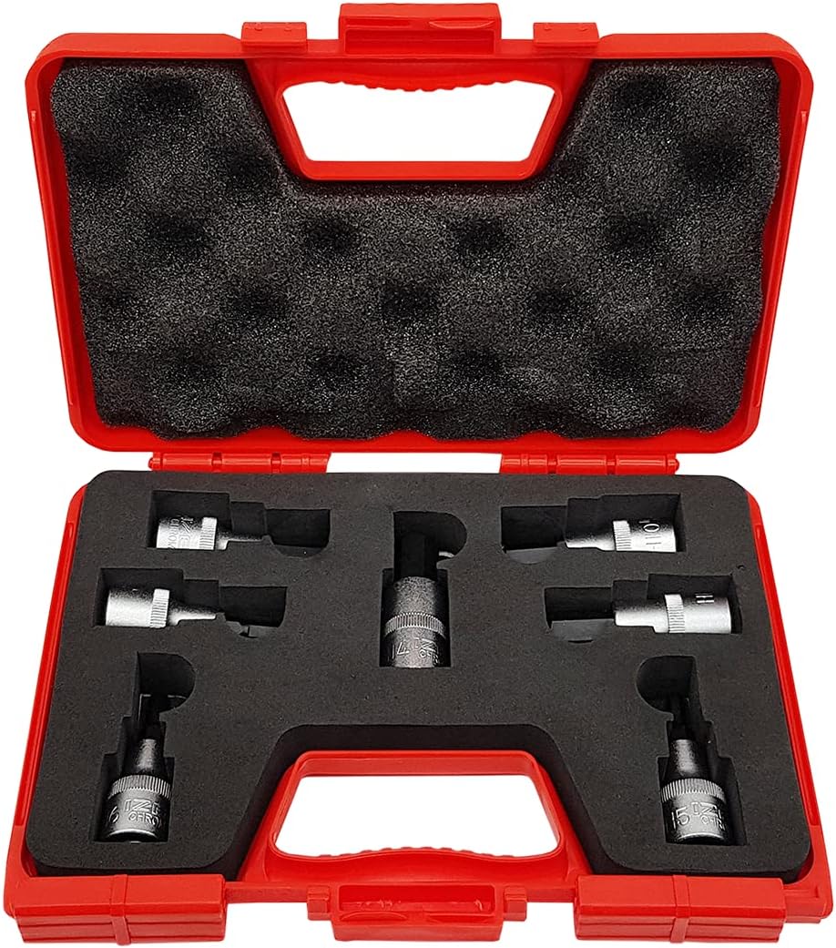 İZELTAŞ 1/2'' Lokmalı Allen Uç Takımı 7 Parça