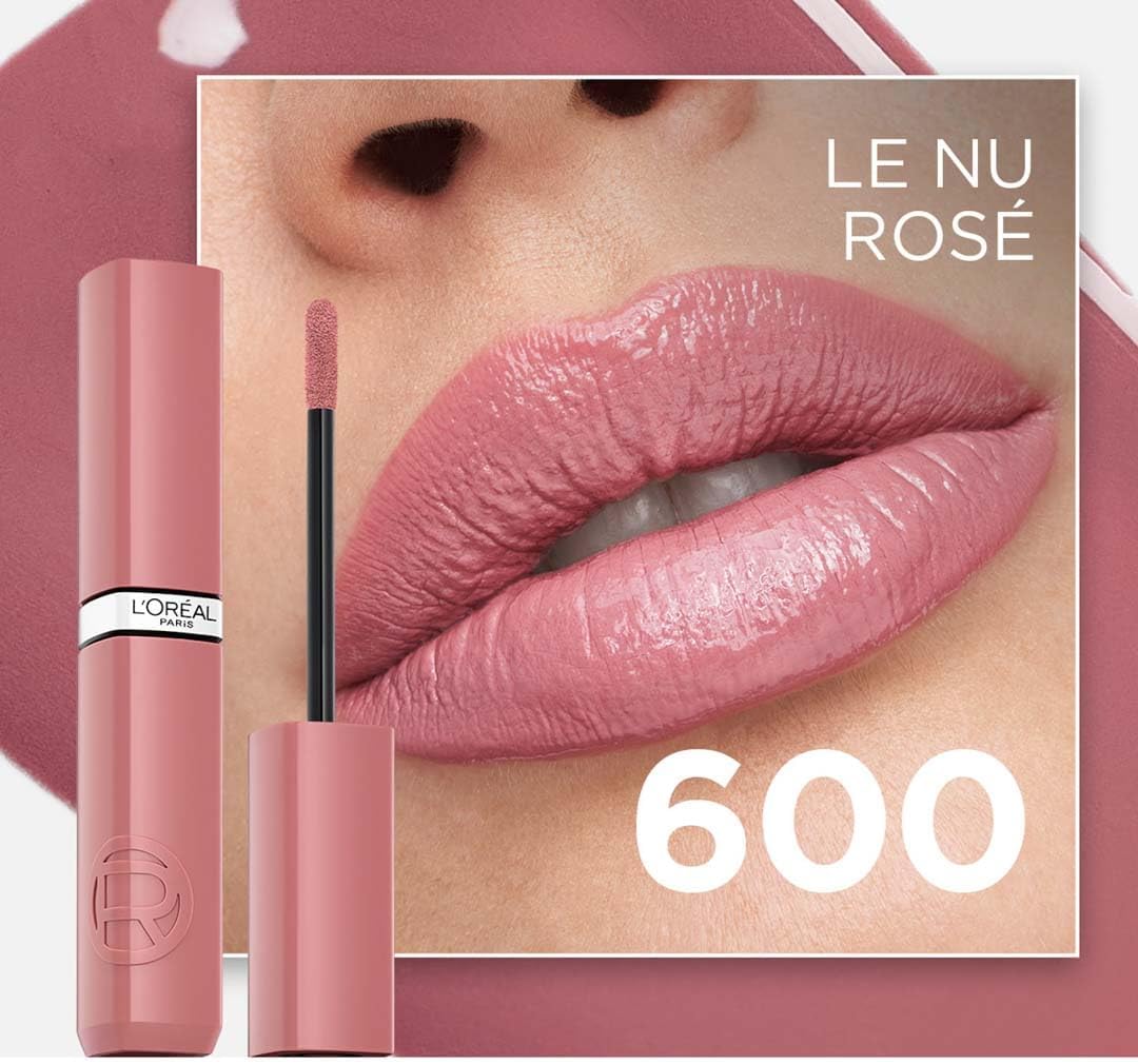 Infaillible Laque Resistance Likit Parlak Ruj - 600 Le Nu Rose