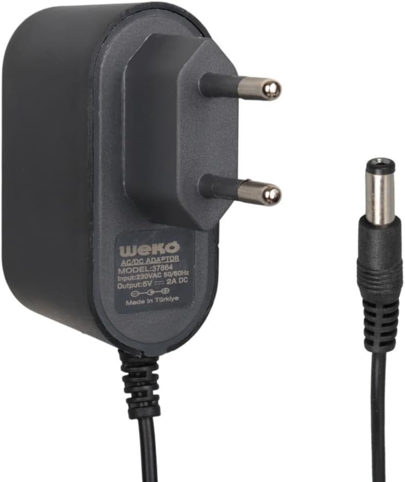 5 Volt - 2 Amper 5.5 * 2.1 Mm Uçlu Yerli̇ Üreti̇m Pri̇z Ti̇pi̇ Adaptör