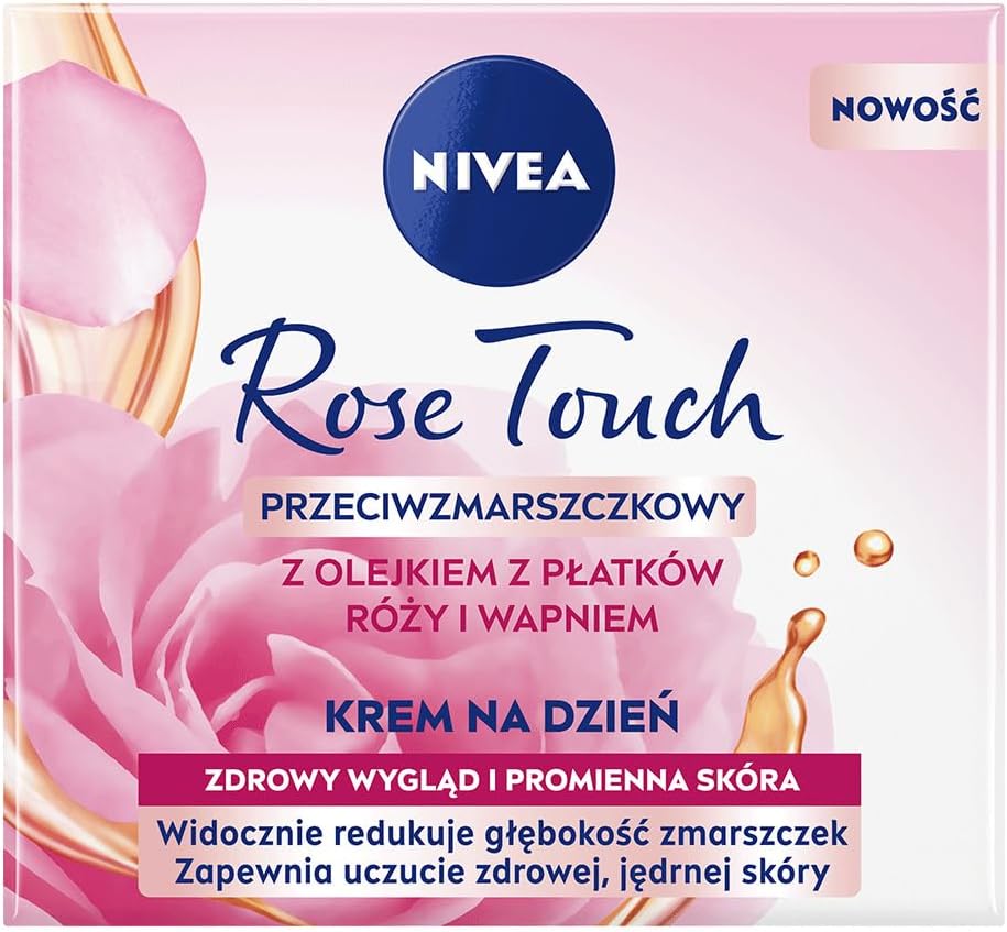 Aqua Rose Kırışıklık Karşıtı Gündüz Yüz Bakım Kremi 50ml, Kalsiyum, İnce Çizgi Görünümü, Sıkı Cilt