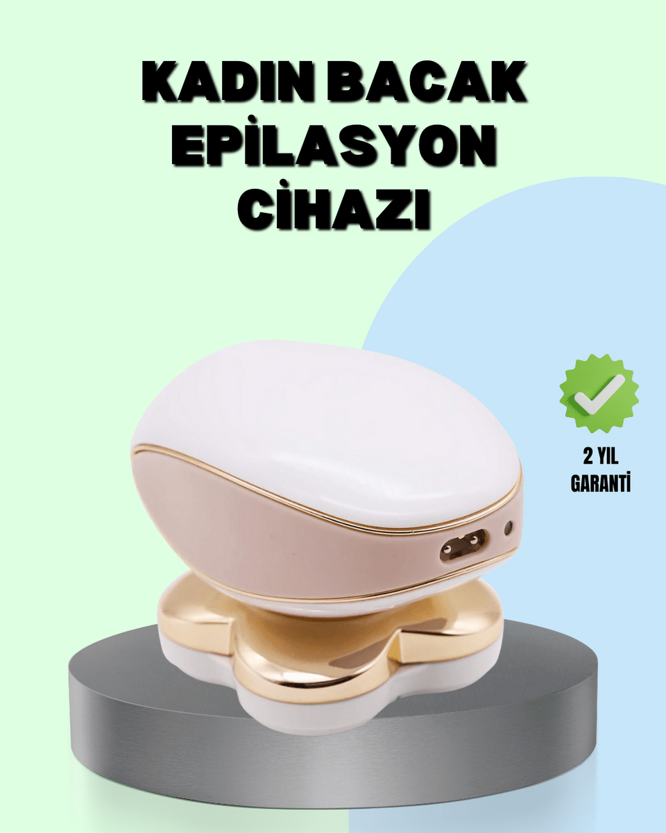 Hassas Ciltler İçin Ağrısız Vücut Tüy Temizleme Cihazı