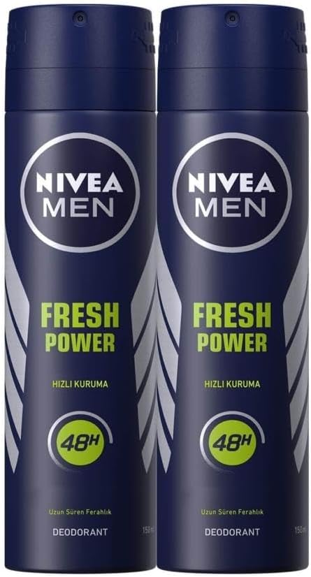 Fresh Power Sprey Deodorant 150Ml Erkek 2'Li Avantaj Paketi