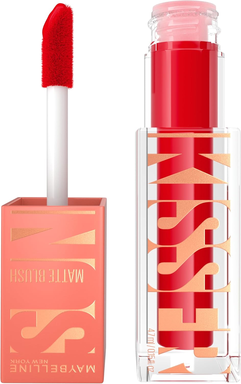 New York Sunkisser Hazy Matte Likit Allık - 36 Spicy Red