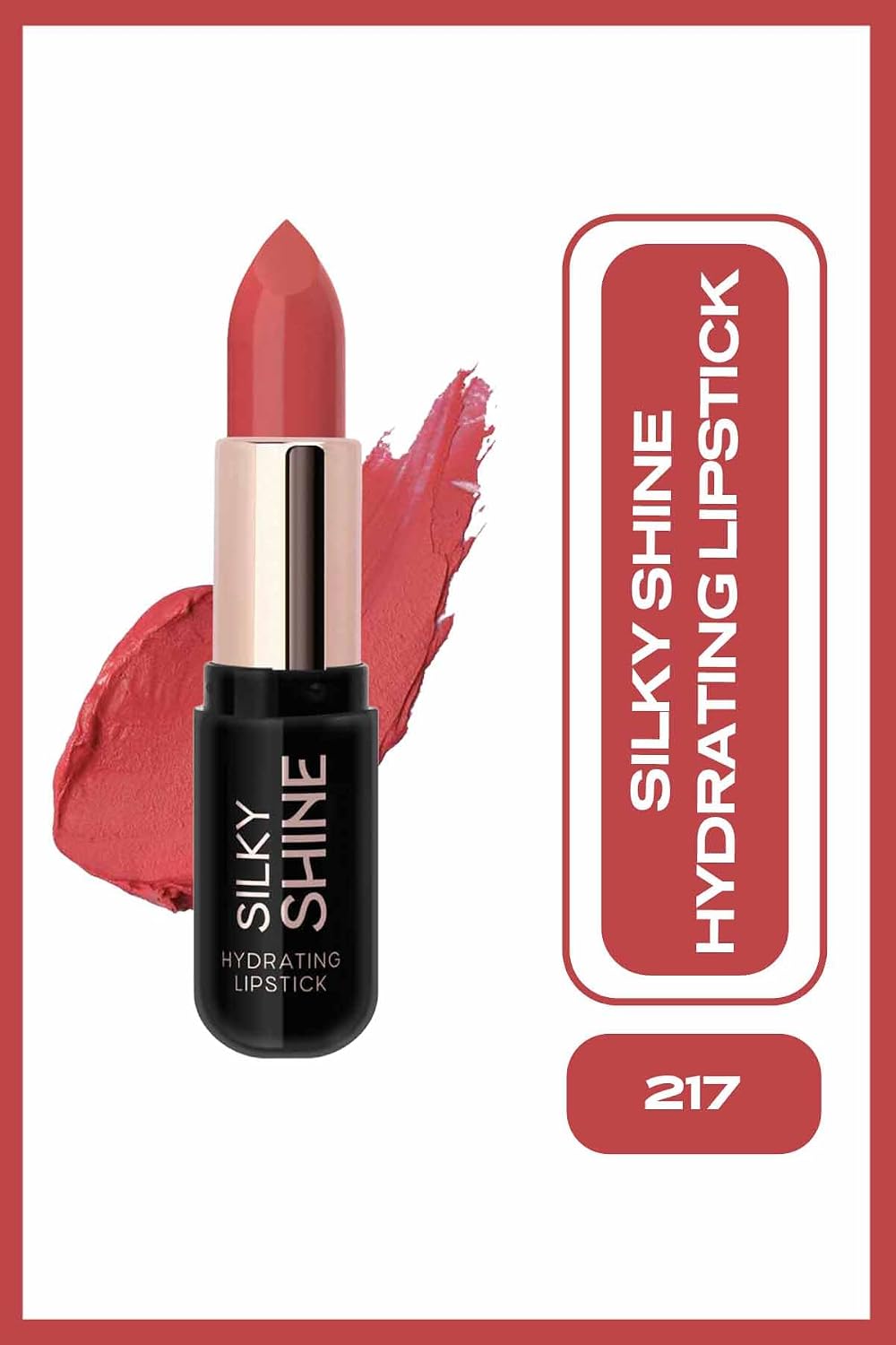 Silky Shine Hydrating Lipstick - Nemlendirici Ruj No:217