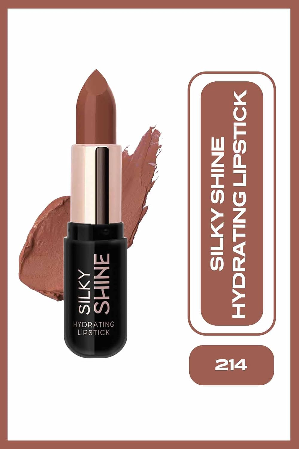 Silky Shine Hydrating Lipstick - Nemlendirici Ruj No:214