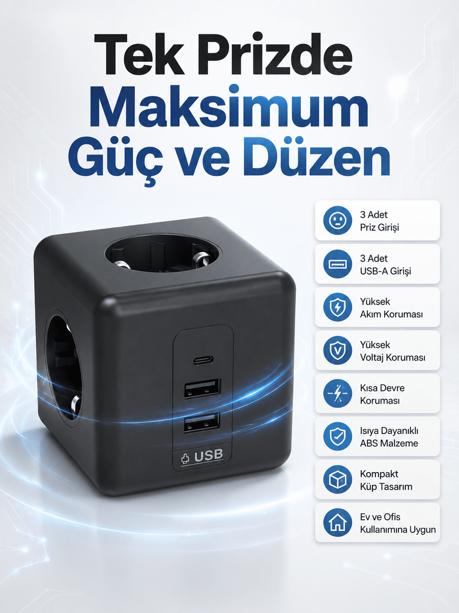Akım Korumalı 3440 Priz