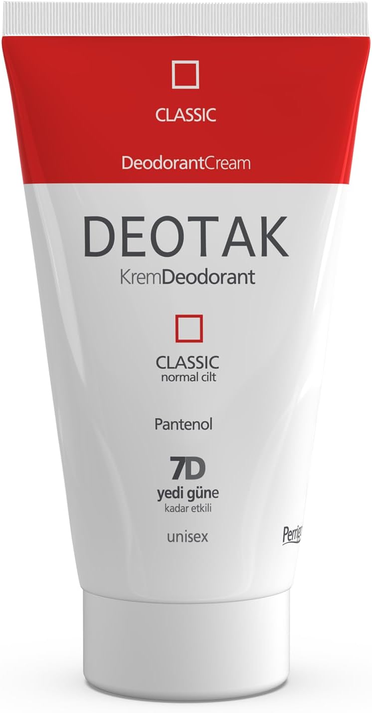 Classic Koruma 7 Güne Kadar Etkili Hassas Ciltler İçin Kadın - Erkek Kullanım Krem Deodorant 35 ml