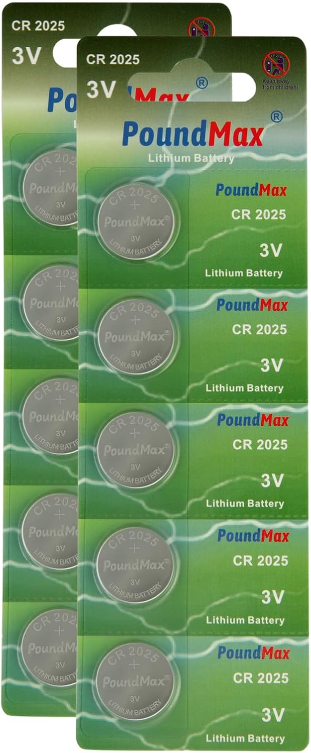 10 lu CR2025,MP058 Düğme Pil