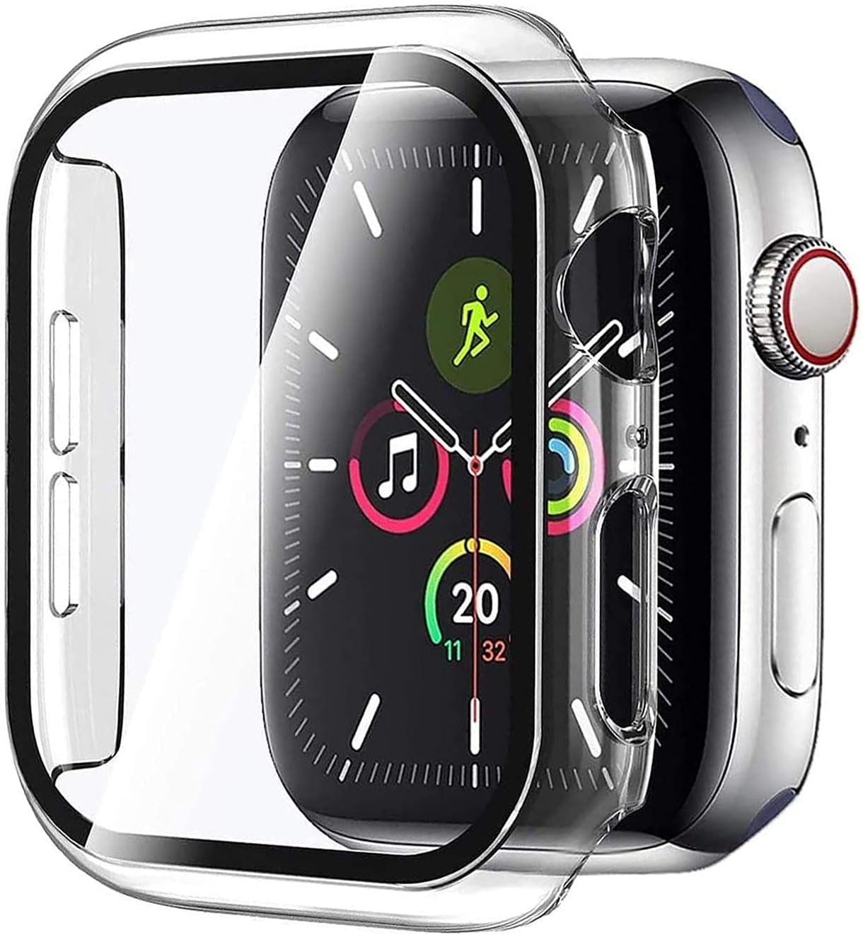 Apple Watch Ultra 2 Kılıf Clear Premium Slim WatchBand Şeffaf [Watch Ultra 2 ile Uyumlu Kordon - Şeffaf]