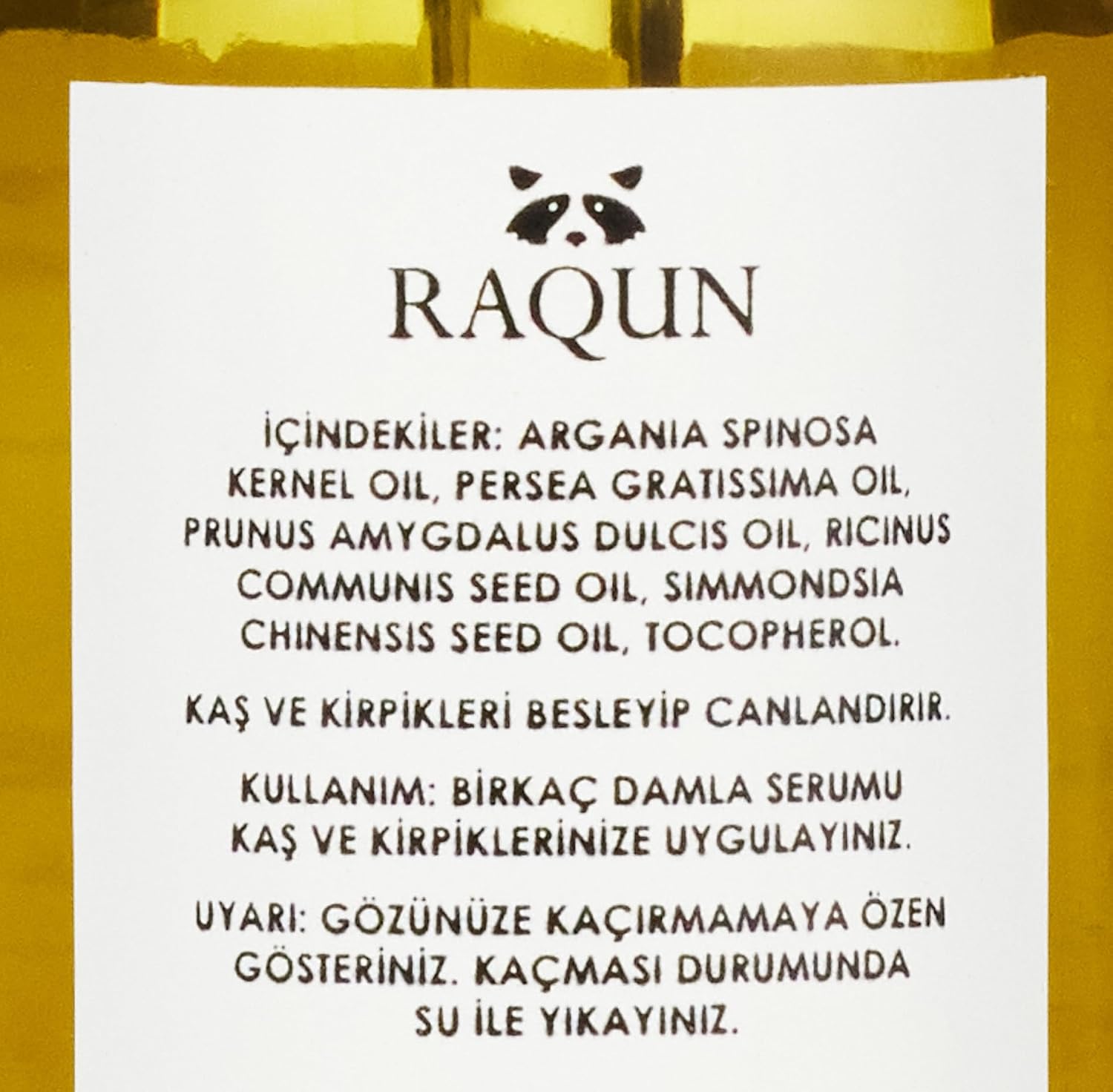 Kaş & Kirpik Serumu 30 ml %100 Doğal içerik