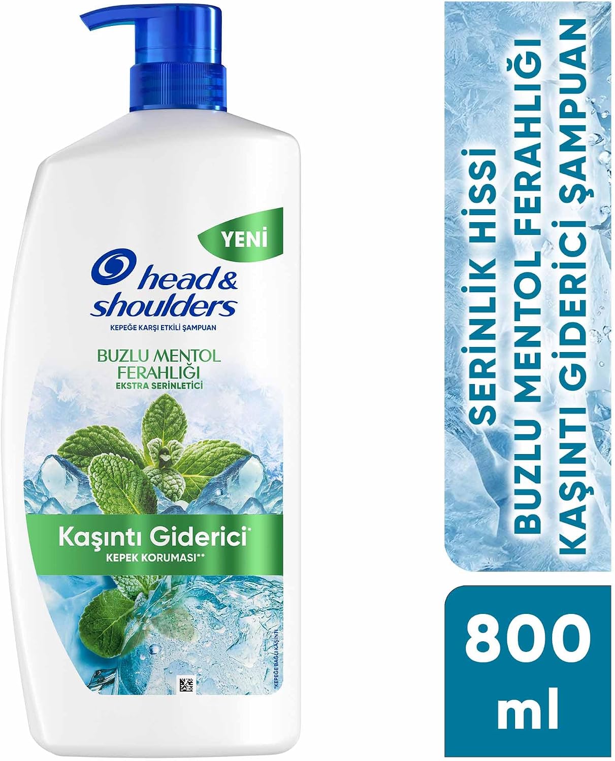 Head&Shoulders Buzlu Menthol Ferahlığı Şampuan 800 Mililitre