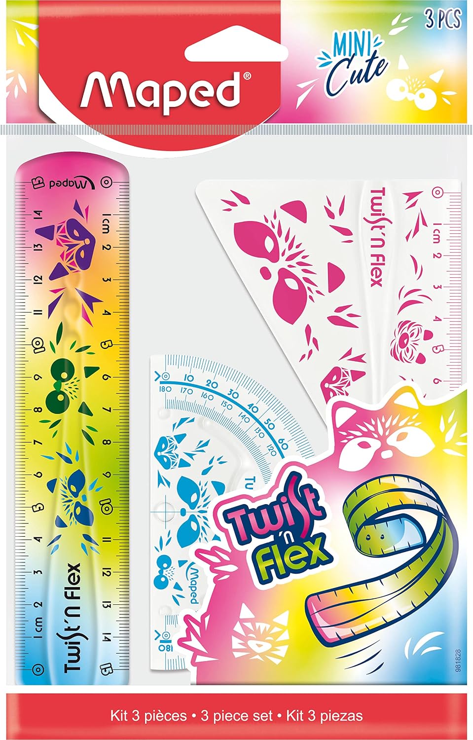 Çizim Seti TWIST'nFLEX MINI CUTE- 3 Parçalı - Orijinal! 981828