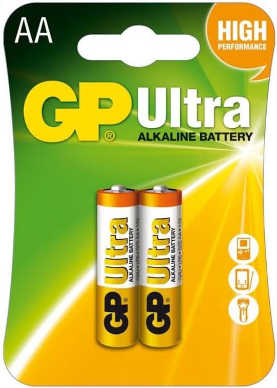 Batteries Gp15Au Ultra Alkalin Lr6/E91/Aa Kalem Pil, 1.5 Volt, 2'Li Kart
