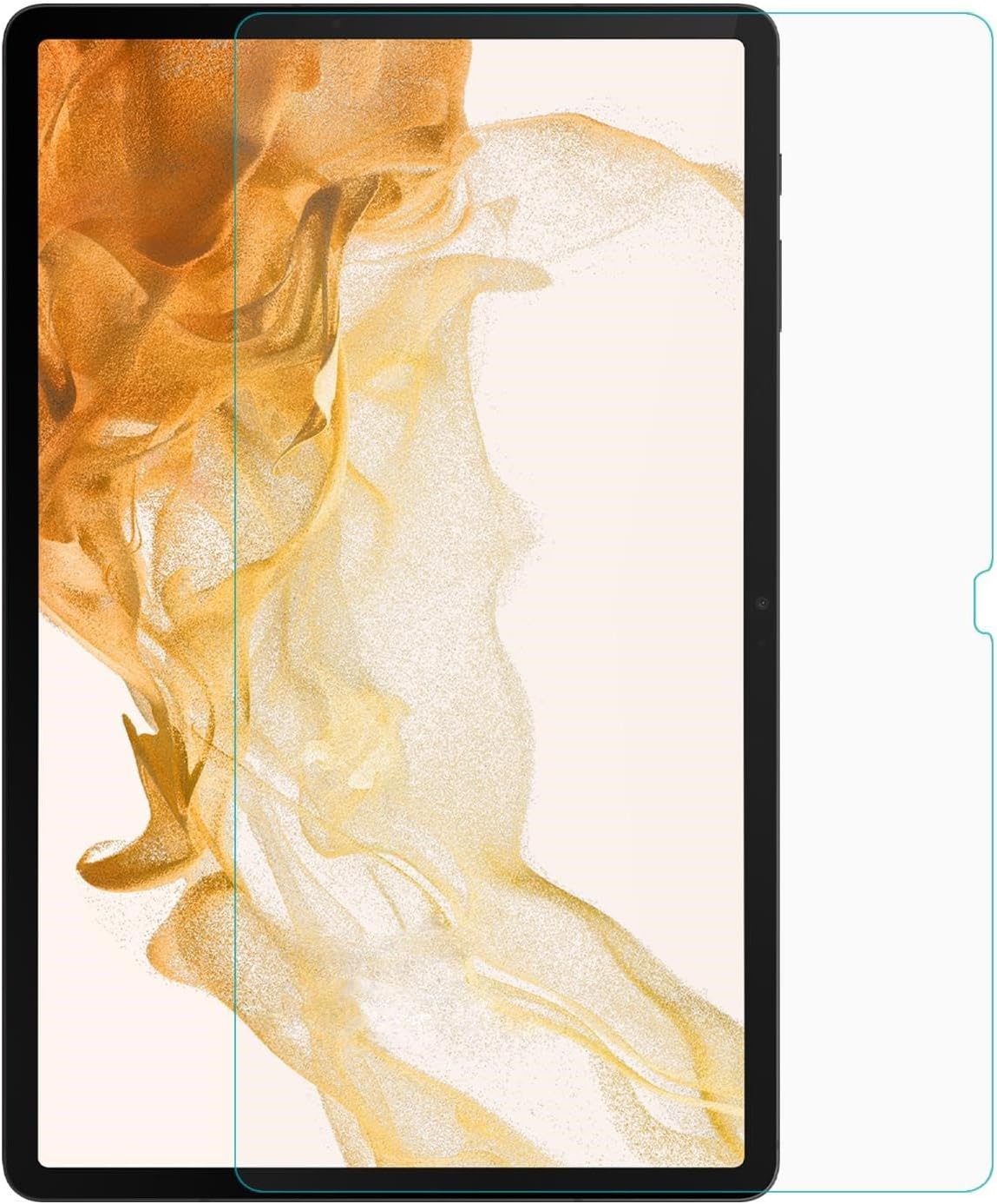Samsung Galaxy Tab S8 X700 Tempered Glass Cam Ekran Koruyucu [Galaxy Tab S8 X700 ile Uyumlu Ekran Koruyucu - Şeffaf]