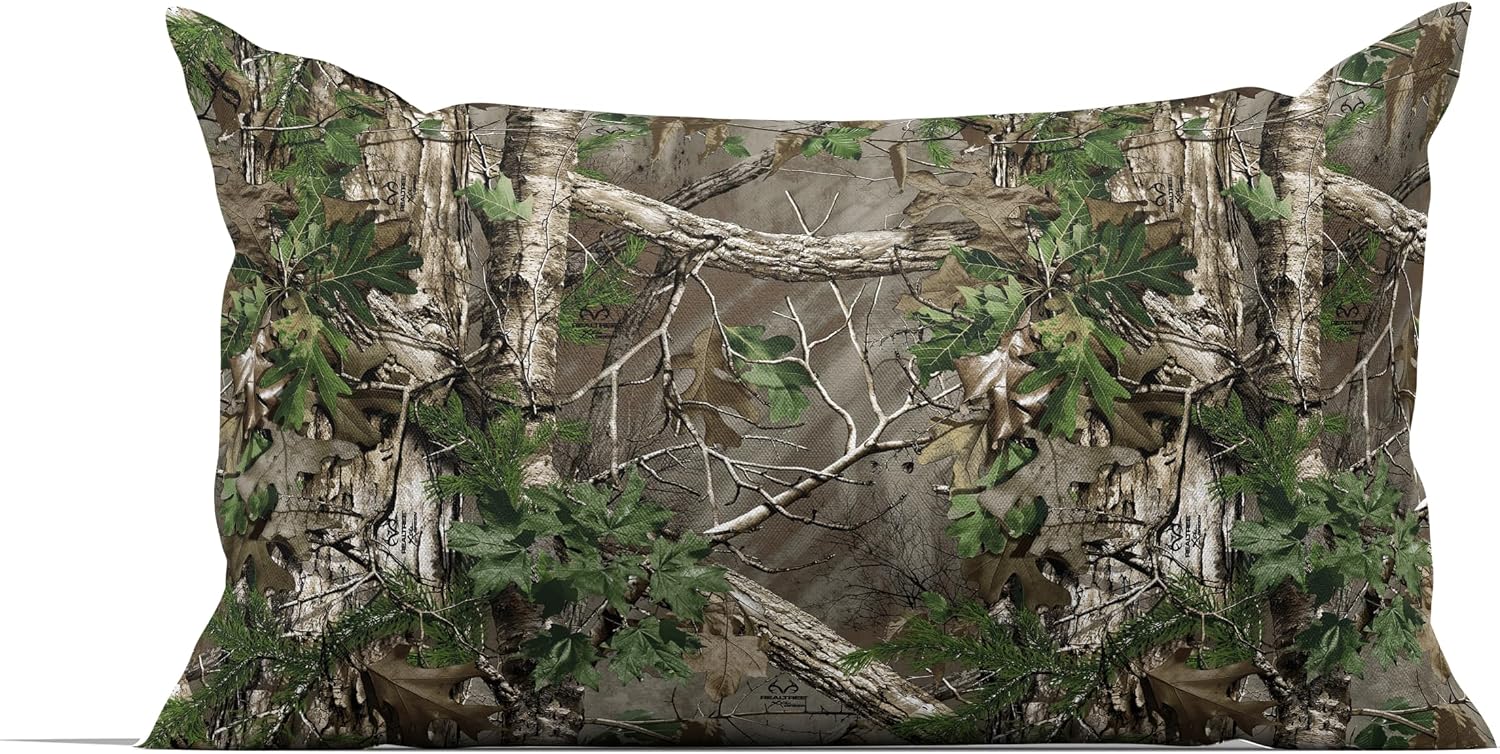 Realtree Xtra Yeşil Kamuflaj Yastık Kılıfı, 2'li Paket