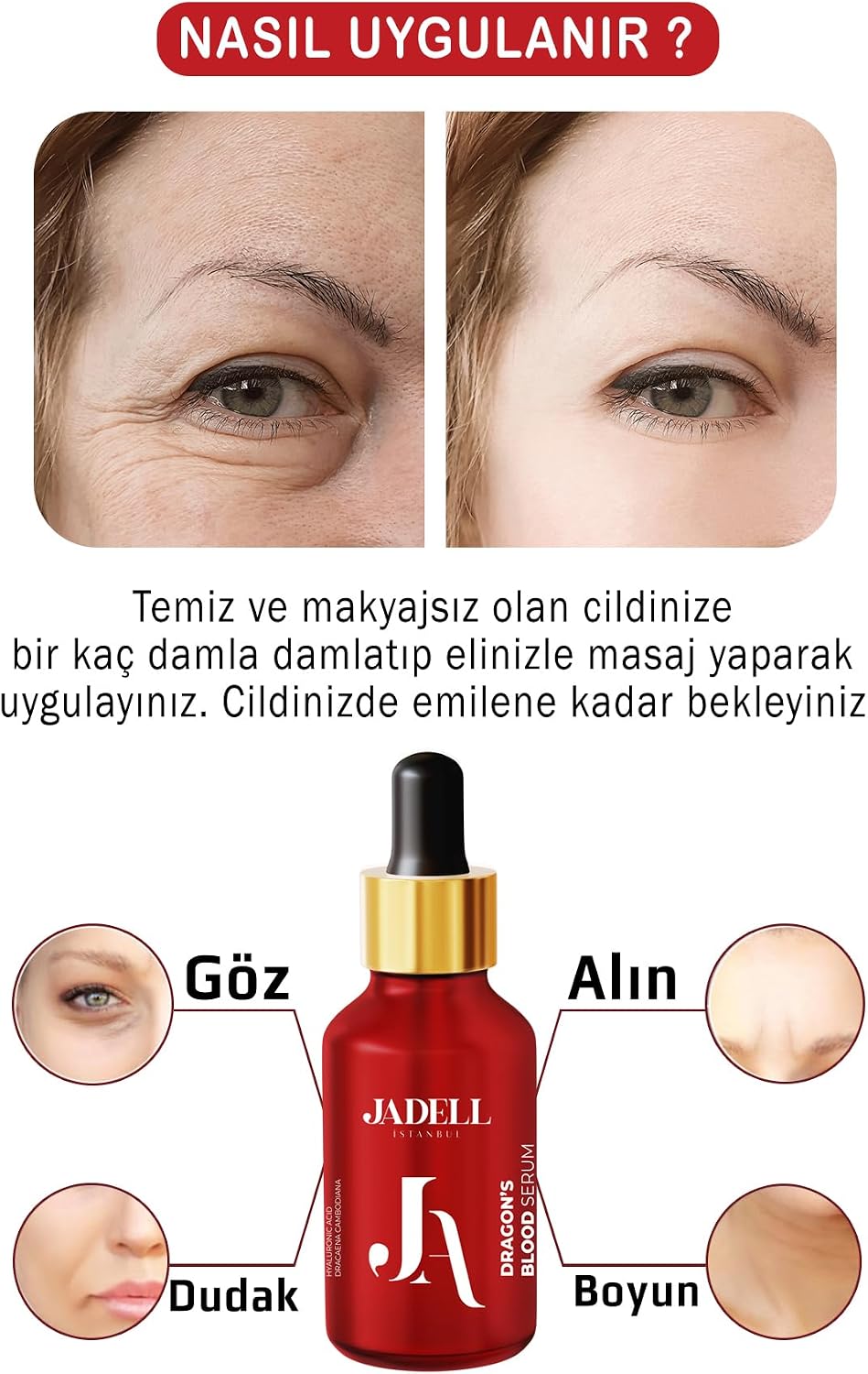Botox Etkili Dragon's Facial Yüz Serumu 30 ml