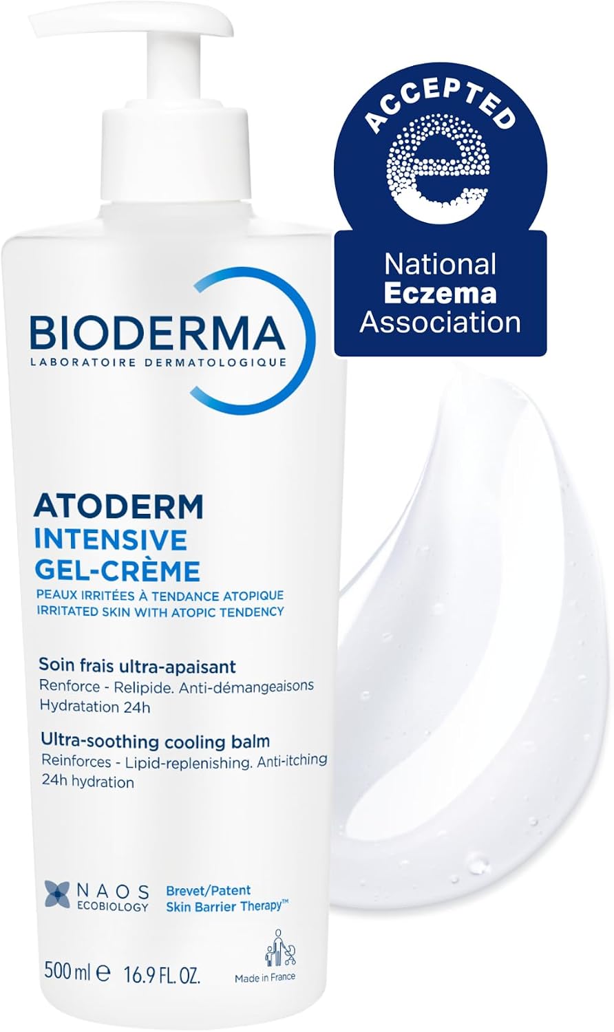 Bioderma Atoderm Intensive Gel-Cream Çok Kuru ve Atopi Eğilimli Ciltler için Niasinamid İçeren Yatıştırıcı Jel Krem Bebek, Çocuk ve Yetişkin Kullanımına Uygun