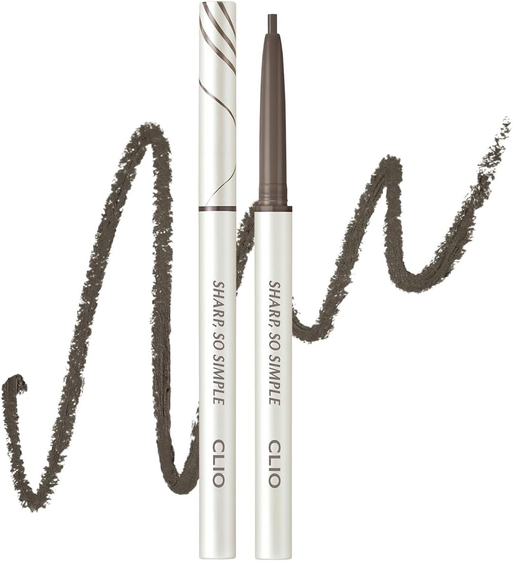 CLIO Suya Dayanıklı, İnce Uçlu Göz Kalemi Sharp So Simple Waterproof Pencil Liner (11 Mute Gray)