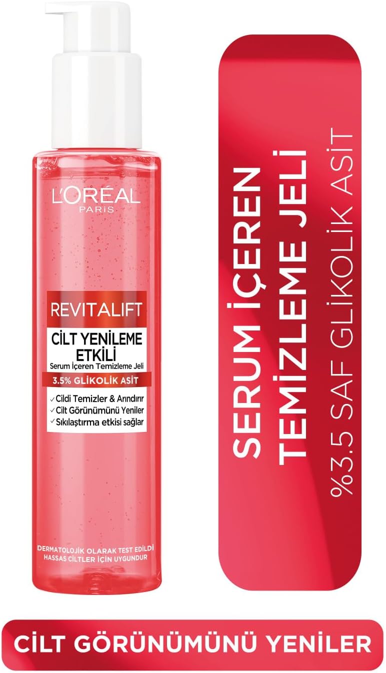 Revitalift Cilt Yenileme Etkili Temizleme Jeli 150ML - Glikolik Asit