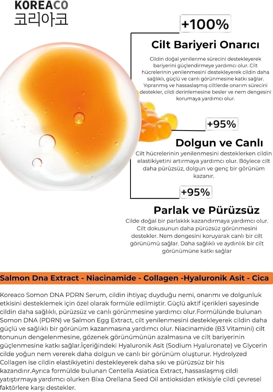 Somon DNA PDRN Glass Skin | NAD+ Cildi Gençleştirmeye Yardımcı Yüz Serumu 30 ml
