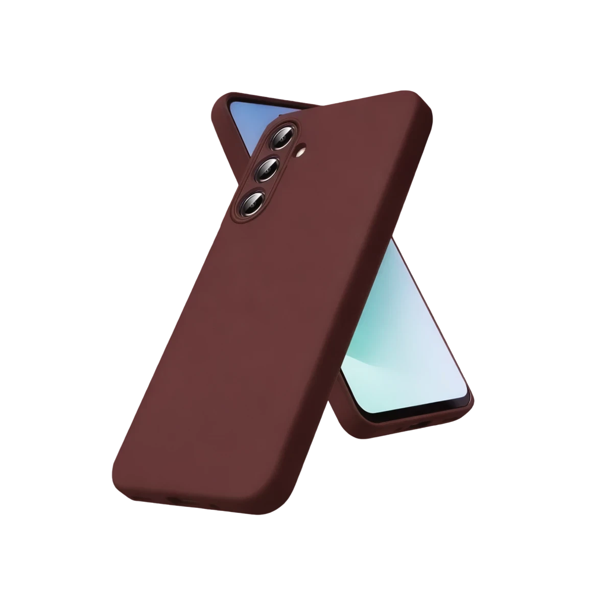Samsung Galaxy A57 5G First Silikon - Bordo