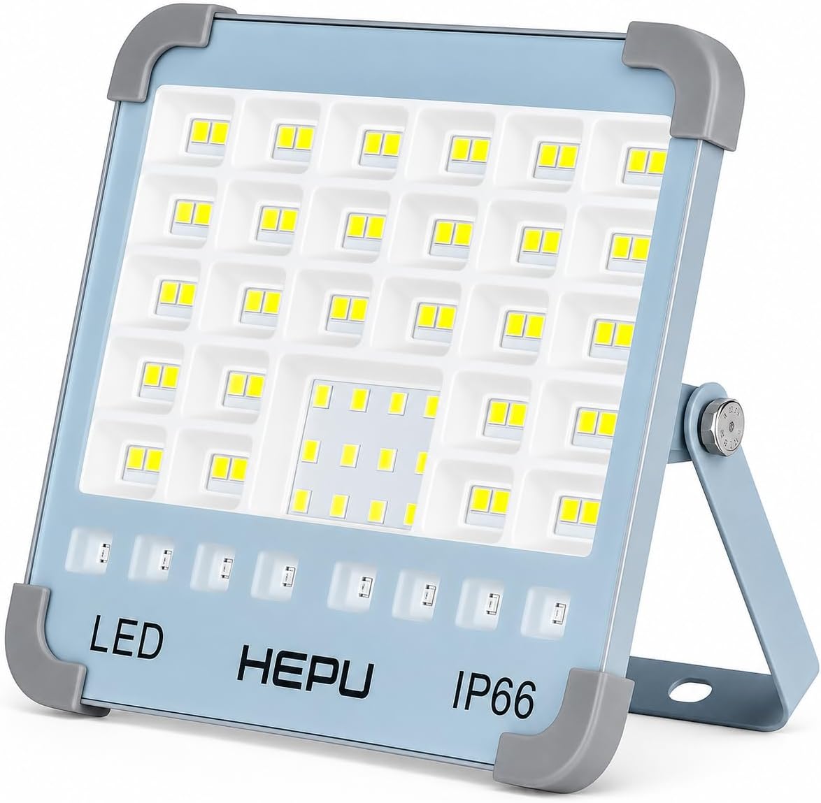 HP-L33 Güneş Enerjili Taşınabilir LED Çalışma Lambası – 150W Güç IP66, USB + Solar Şarj Mıknatıslı Taban