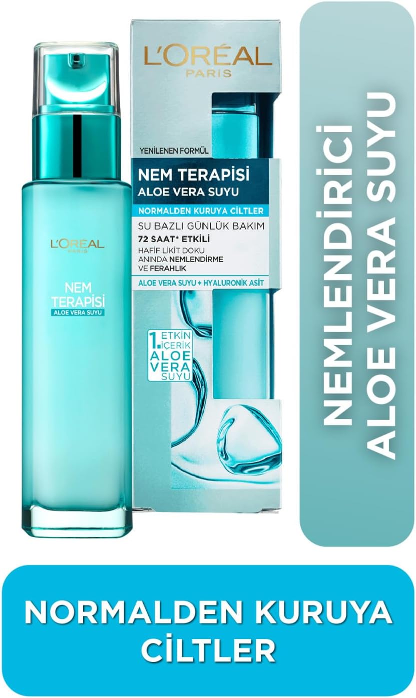 Nem Terapisi Aloe Vera Suyu Normalden Kuruya Ciltler