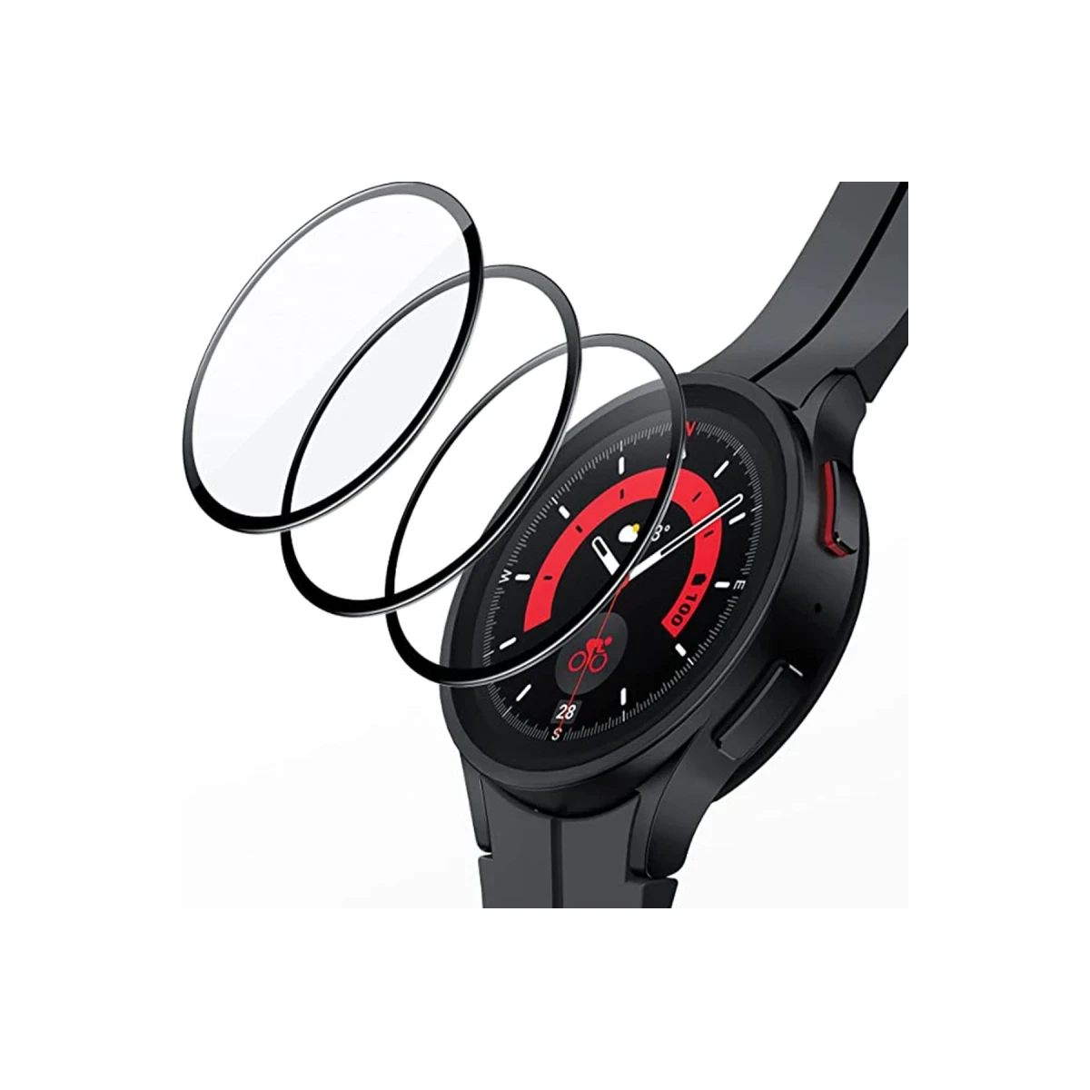 Samsung Galaxy Watch 4 42mm Polymer Nano Ekran Koruyucu - Şeffaf