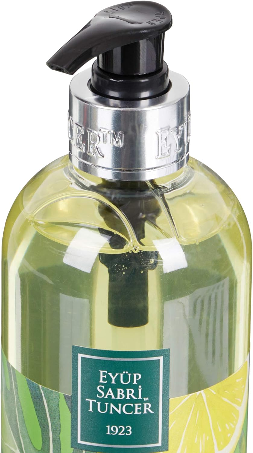 Eyüp Sabri Tuncer Doğal Zeytinyağlı Sıvı Sabun, Çeşme Limonu (500 ml)