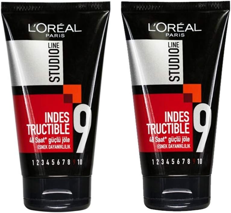 L'Oréal Paris Studio Line Indestructible Tüp Jöle 2'li Set