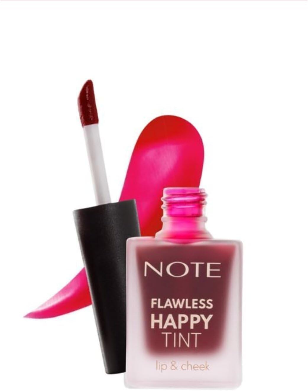 Cosmetics Flawless Happy Tint Lip & Cheek 03 Sweet Pink Dudak ve Yanak Renklendirici Likit Allık, Pembe