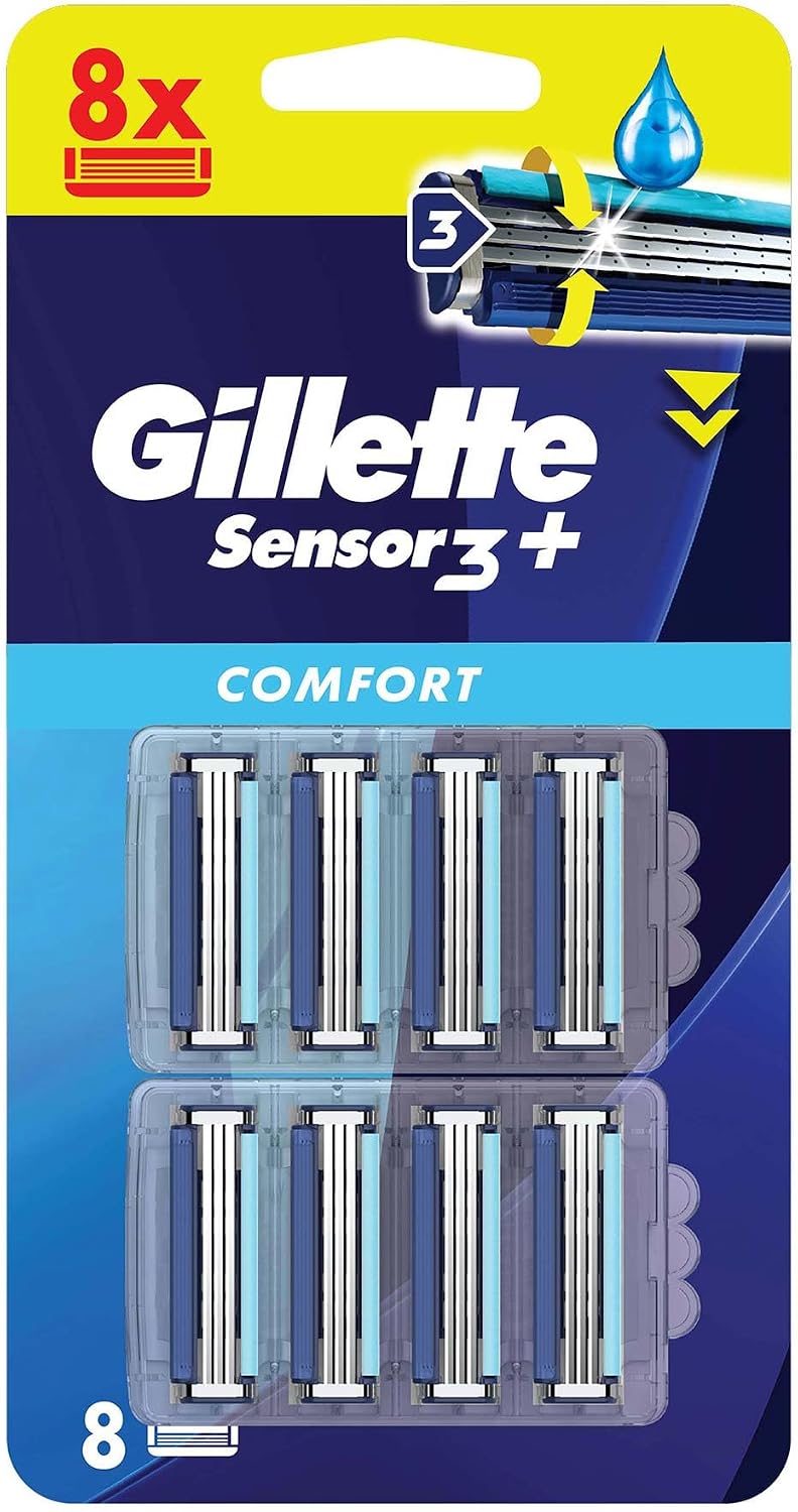 Sensor3 8'li Yedek Tıraş Bıçağı