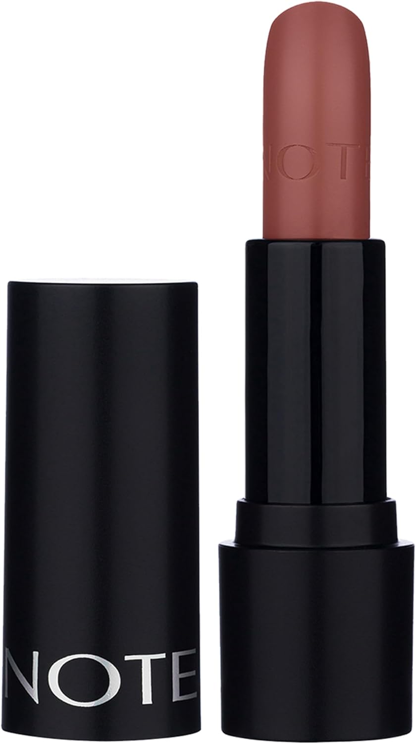 Cosmetics Deep Impact Lipstick 03 Confident Rose Kremsi Dokulu Yarı Parlak Ruj, Nude
