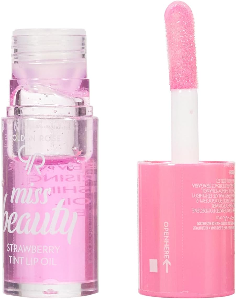 Miss Beauty Tint Lip Oil - 01 Strawberry - Renk Değiştiren Dudak Yağı
