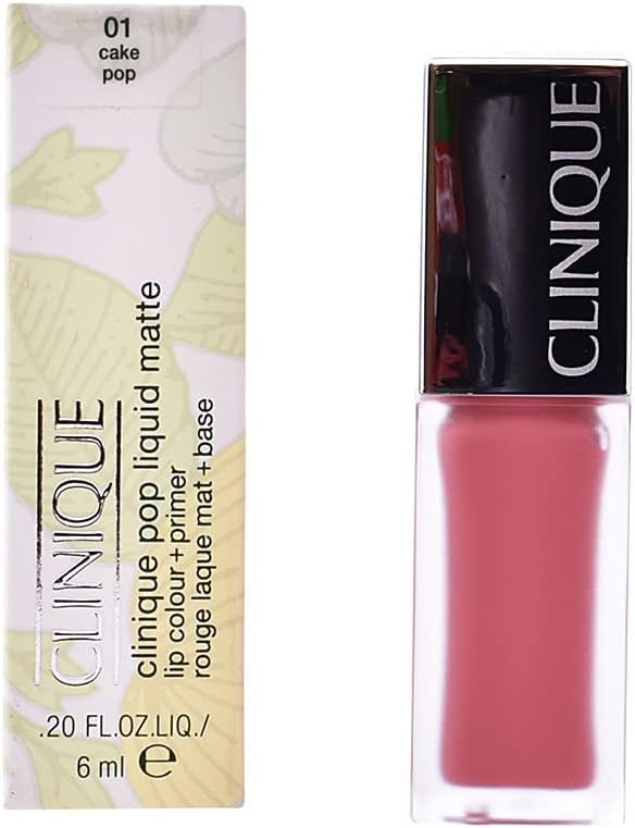 Clinique Pop Liquid Matte Lip Colour 01 Cake Pop Ruj 1 Paket (1 X 6 Ml)