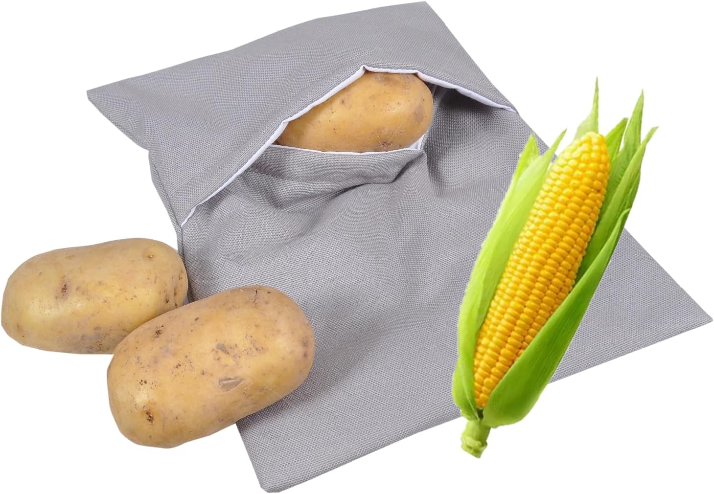 Mikrodalga Mısır Patates Haşlama Pişirme Kumpir Torbası Pratik Çözümler